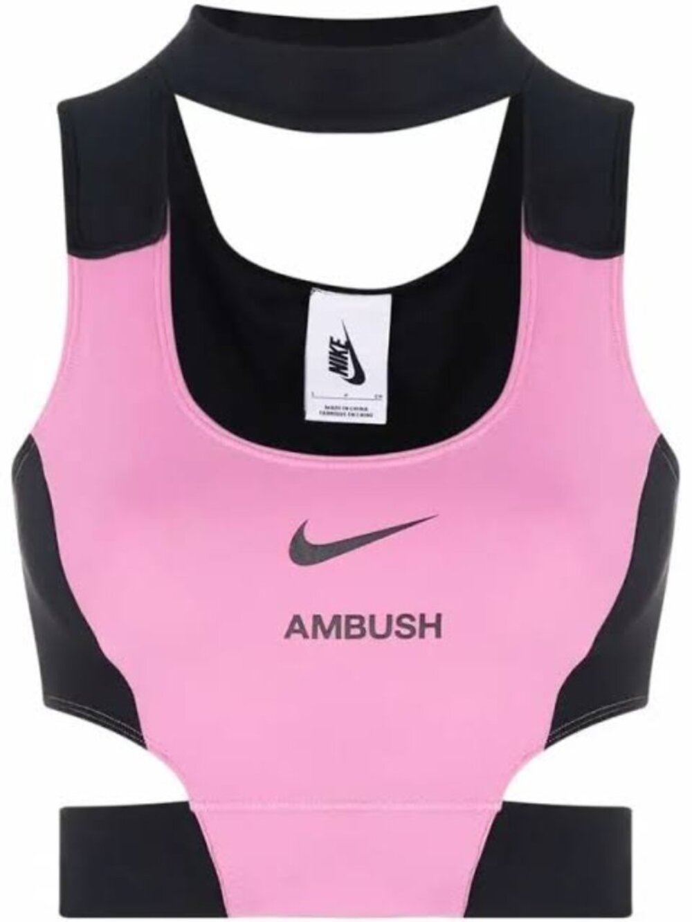 Nike x Ambush Sports Bra Hot Pink Choker Magic Flamingo Women’s Large